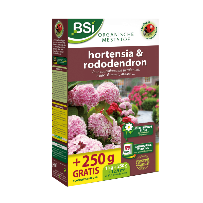 Bio meststof hortensia en rododendron