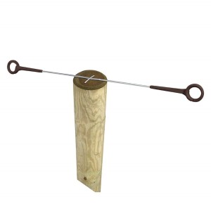Afstandisolator dubbel ring top terra 5 stuks