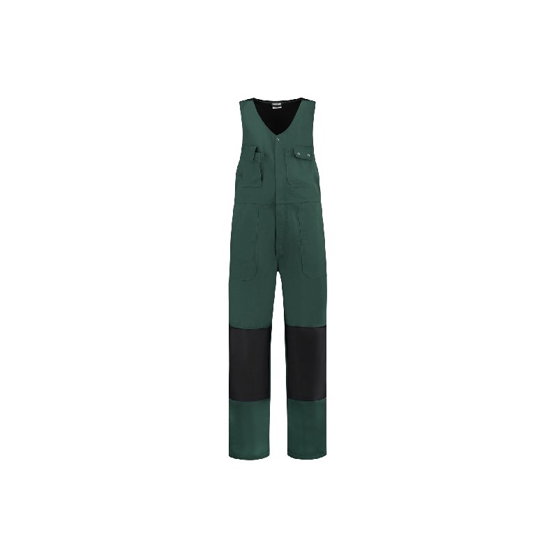 Bodybroek katoen/polyester flessengroen-zwart