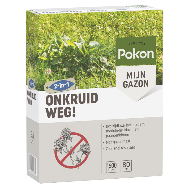 Onkruid Weg! voor 80m2
