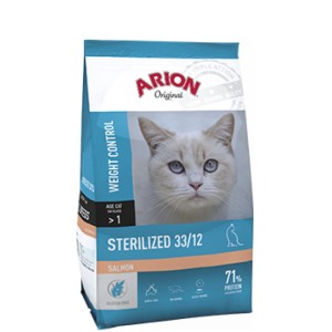 Arion Kattenbrokken Original sterilized zalm 33/12 2 kg