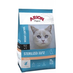 Arion Kattenbrokken Original sterilized zalm 33/12 2 kg