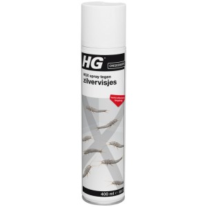 HG spray tegen zilvervisjes