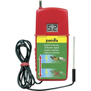 Digitale voltmeter voor schrikdraad
