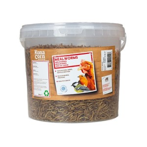 KonaCorn Gedroogde meelwormen 5 liter