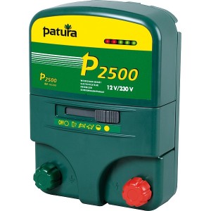 P 2500 schrikdraadapparaat 12 Volt of 230 Volt