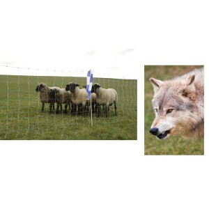 Wolfnet OviNet MAXI 122cm x 50m dubbele pen
