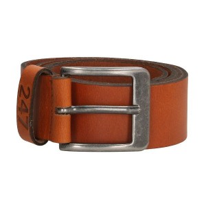Broekriem leer 247 Buffalo cognac