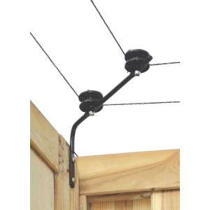 Isolatorsteunen met 2 isolatoren