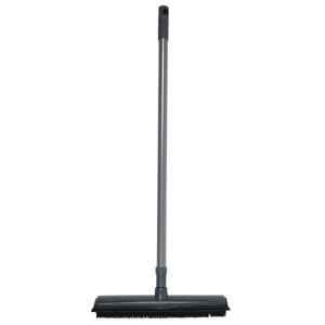 Rubber bezem met telescoopsteel