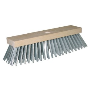 Bezem met staaldraad 30cm