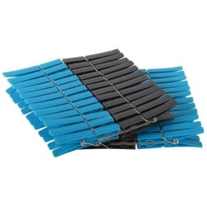 Plastic wasknijpers 48 stuks