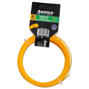 Trimmerdraad rond 1.6 mm x 15 m Geel