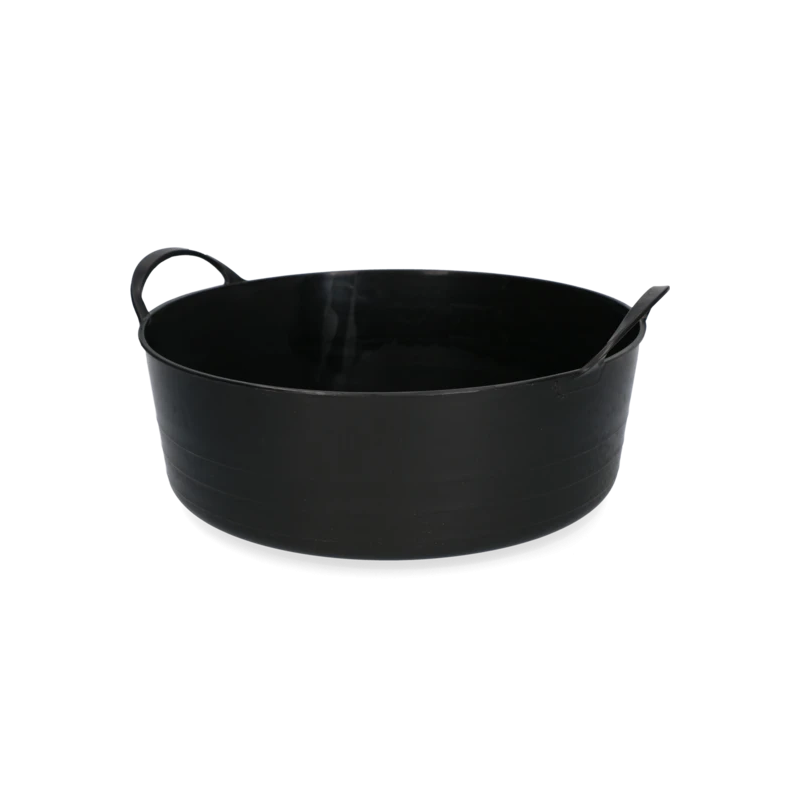 Flexibele emmer zwart 6L