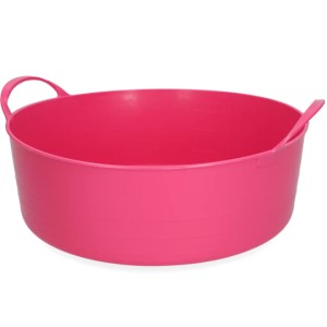 Flexibele emmer roze 6L