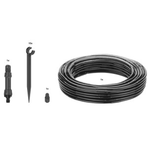 Micro-Drip-Bewatering heggen & struiken Set 25 m