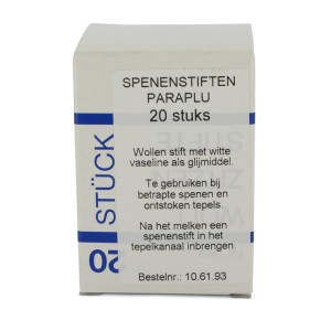Spenenstiften paraplu 20st