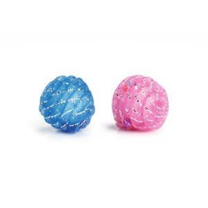 Katten speelbal met kraaltjes 2 stuks