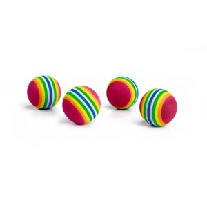 BZ kattenspeelballetjes luxe 4 stuks