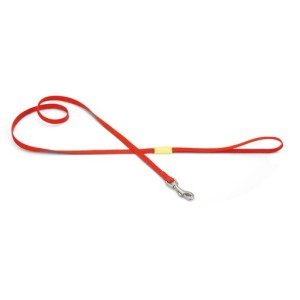 Beeztees hondenriem nylon rood 120 cm x 10 mm