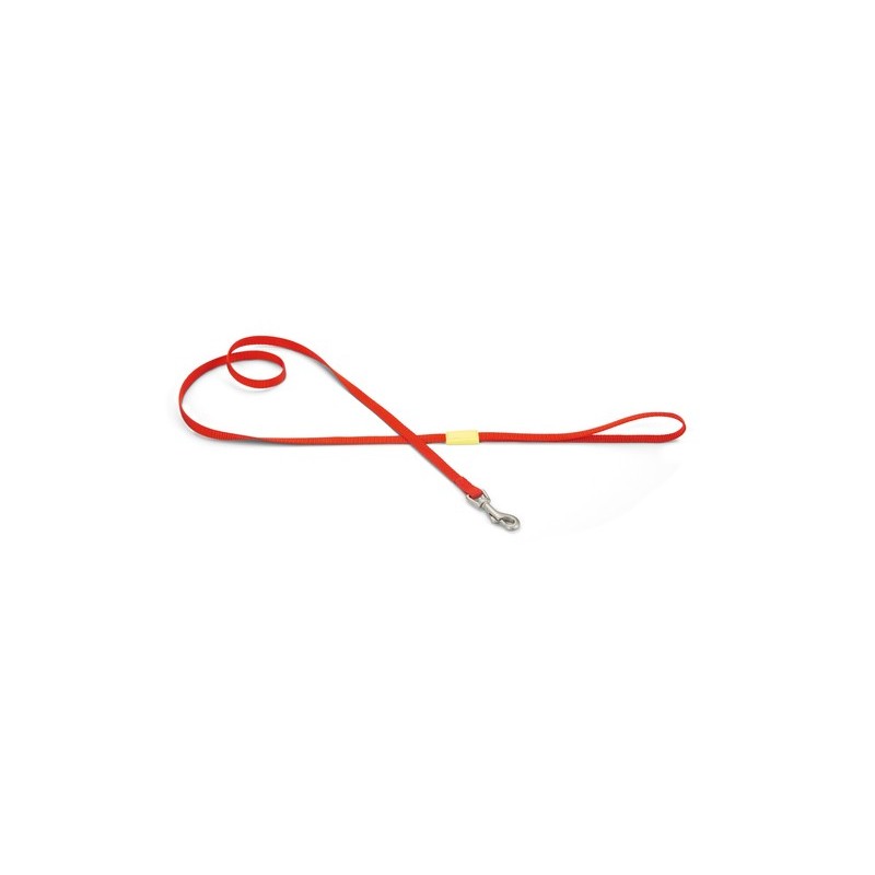 Beeztees hondenriem nylon rood 120 cm x 10 mm
