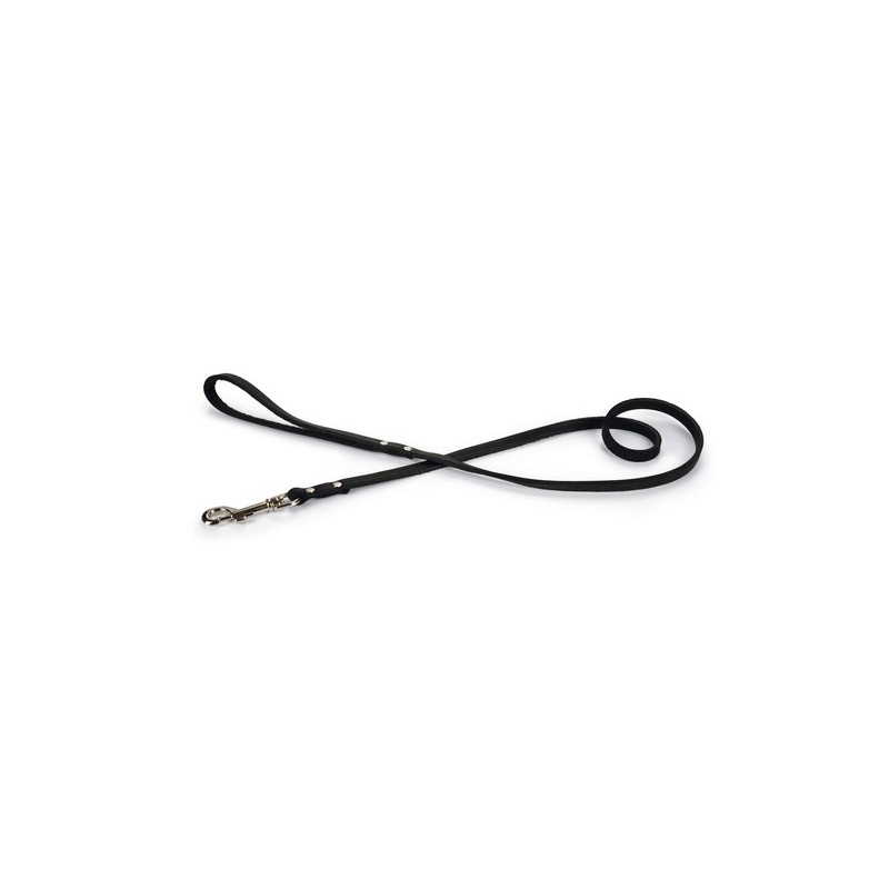 Beeztees hondenriem geniet zwart 100cm x 10mm