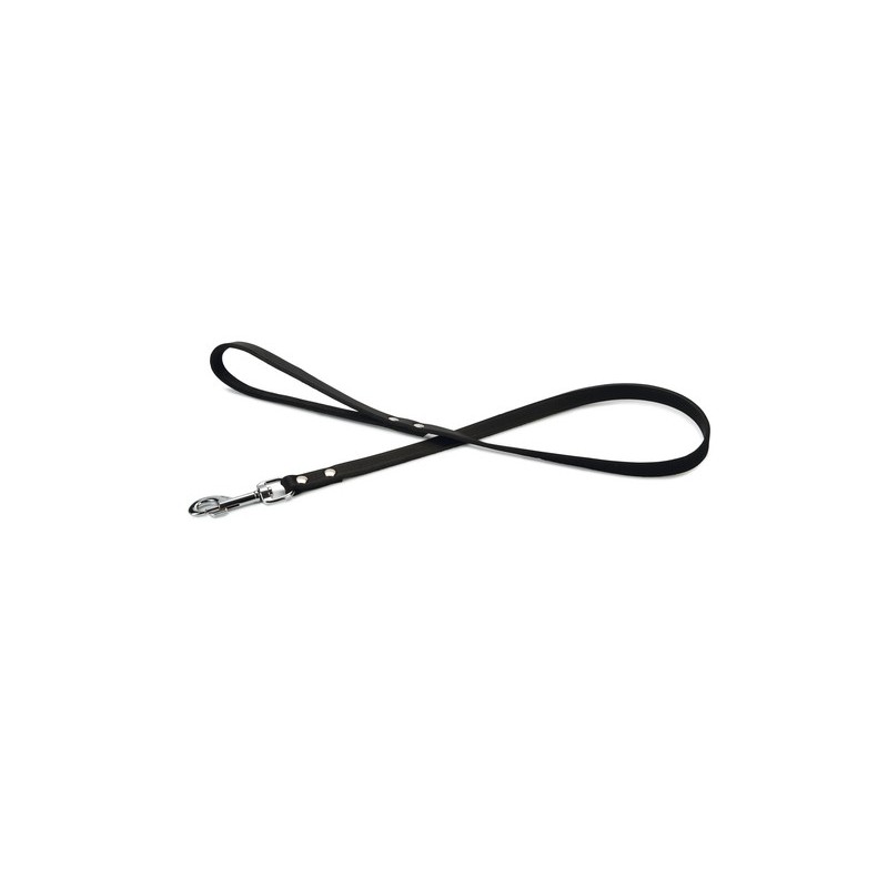 Beeztees hondenriem geniet zwart 100cm x 16mm
