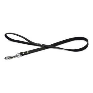 Beeztees hondenriem geniet zwart 100cm x 18mm