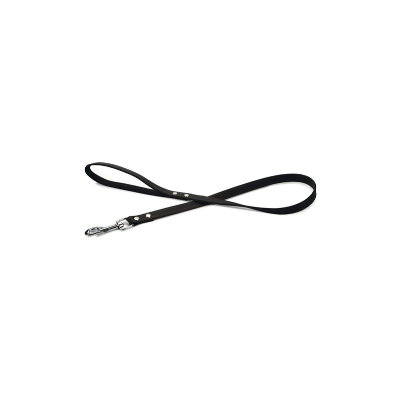 Beeztees hondenriem geniet zwart 100cm x 18mm