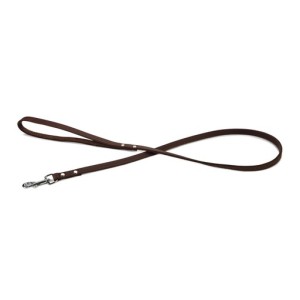 Beeztees hondenriem geniet bruin 100cm x 10mm