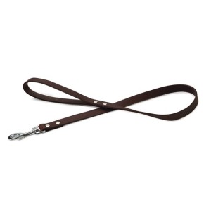 Hondenriem geniet bruin 100cm x 20mm