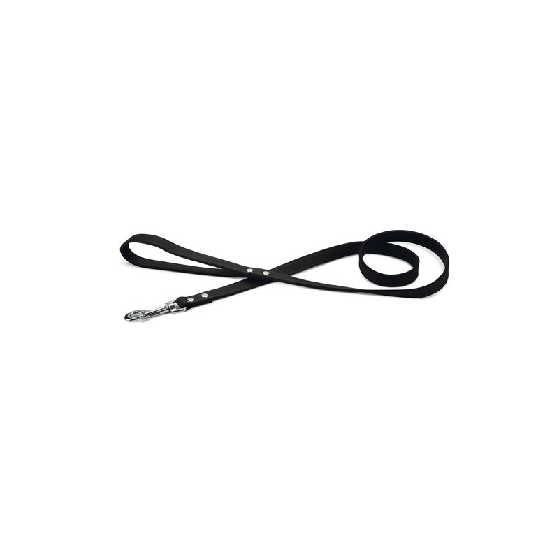 Beeztees hondenriem geniet zwart 130cm x 20mm