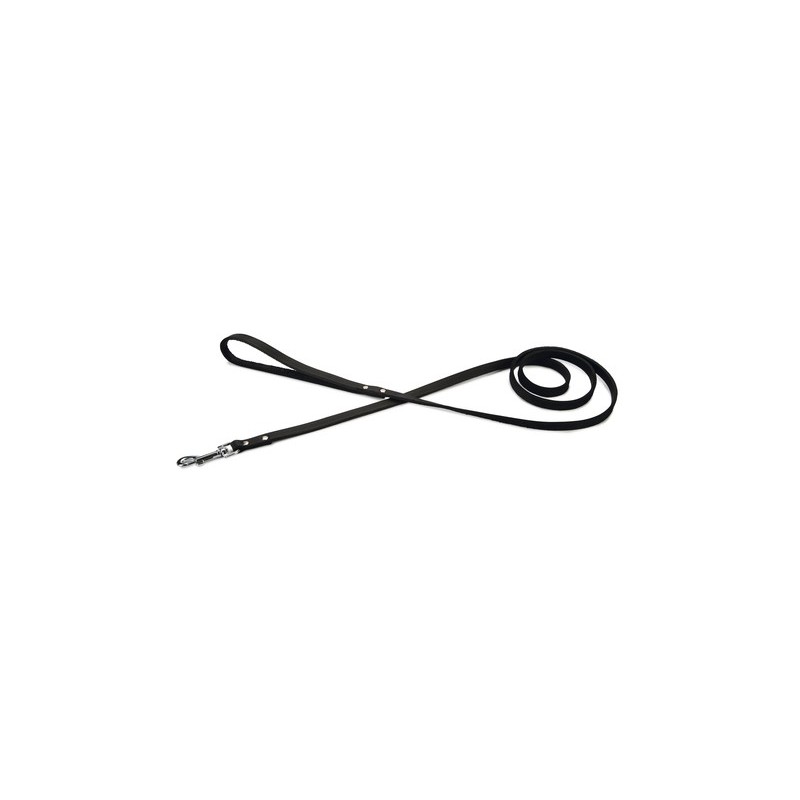 Beeztees hondenriem geniet zwart 165cm X 12mm
