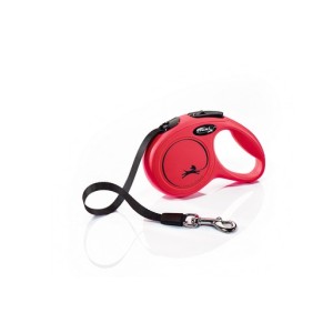 Flexi hondenriem new classic band xs rood 3m