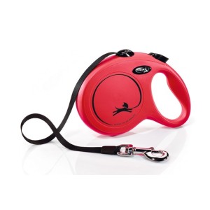 Flexi hondenriem new classic band L rood 5m
