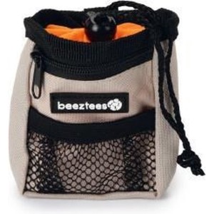 Beeztees Poepzak+beloningstasje Ordena grijs 8x4x10cm