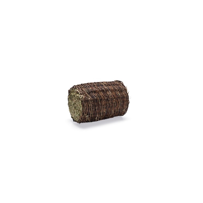 Beeztees knaagdier snack Wilgentunnel met Hooi 25x16 cm
