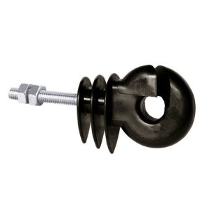 Oogisolator metrisch voor metalen paal M6x35mm 20 stuks