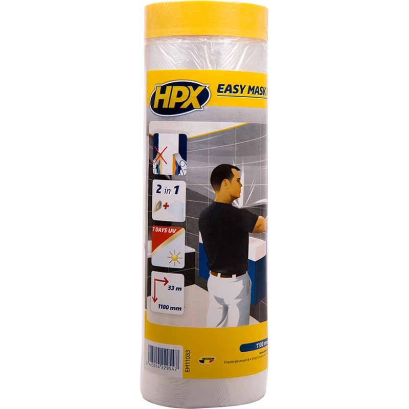 Afplakfolie Easy mask fine line 1100mm x 33m