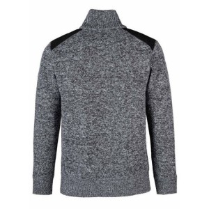 Storvik Fijn gebreide Pullover Liam gevoerd grijs