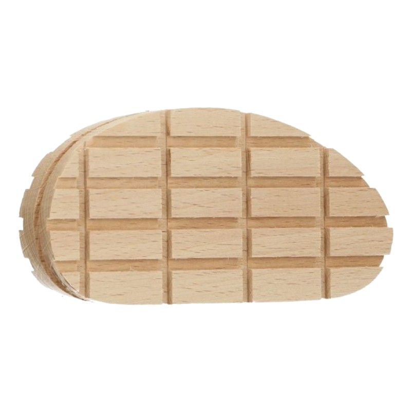 Klauwblokje hout XL