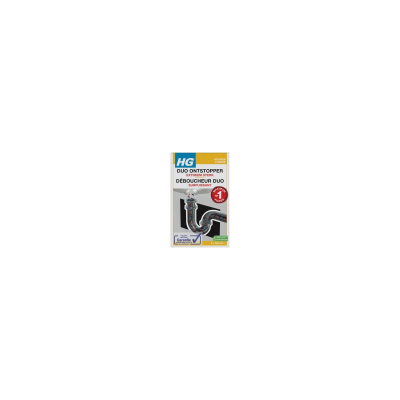 HG Ontstopper duo 2 x 500 ml