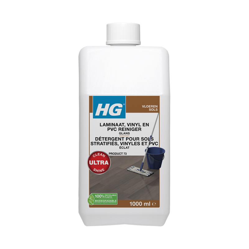 HG laminaat, vinyl en pvc glansreiniger 1 L