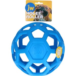 Hondentraktatie HOL-EE Roller Jumbo 19 cm blauw
