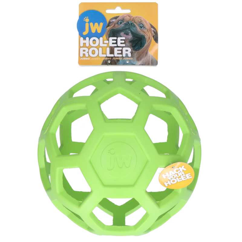 Hondentraktatie HOL-EE Roller Jumbo 19 cm groen