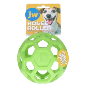 Hondentraktatie Hol-ee Roller Medium 11,5 cm groen