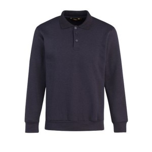 Sweater met polokraag antraciet