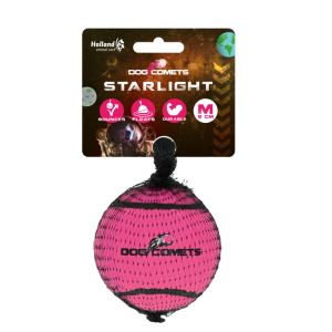 Hondenspeeltje Starlight Tennisbal M Roze