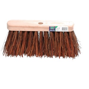 Losse straatbezem FSC 29cm natuurvezel