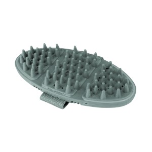 Flex massageborstel mistel groen
